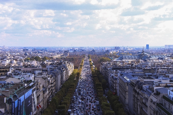 Horizon architecture road skyline Photo