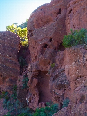 Rock 山 砂岩
 谷 写真