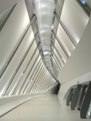 Pathway architecture white interior Photo