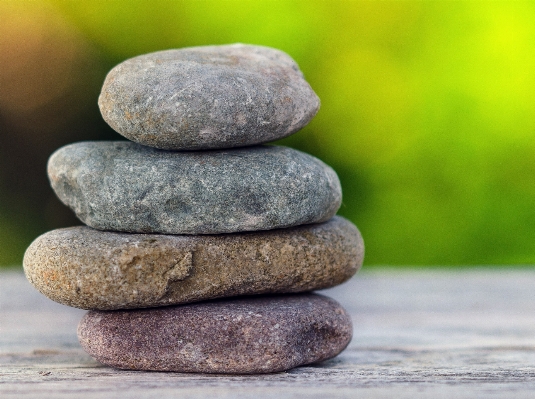 Nature rock pile tranquil Photo