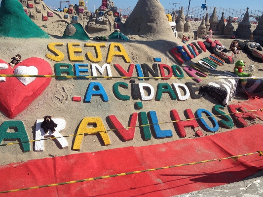 Foto Praia paisagem areia barco