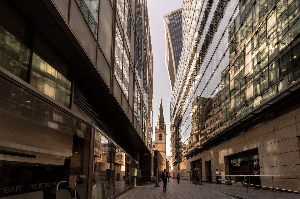 Lavoro architettura cielo strada