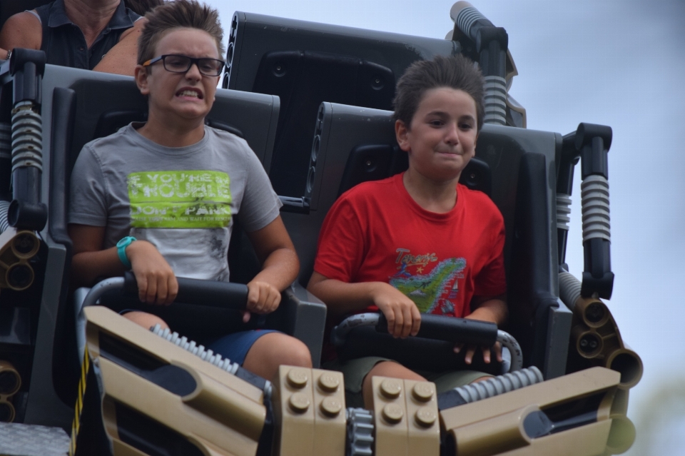 Vehicle speed roller coaster family