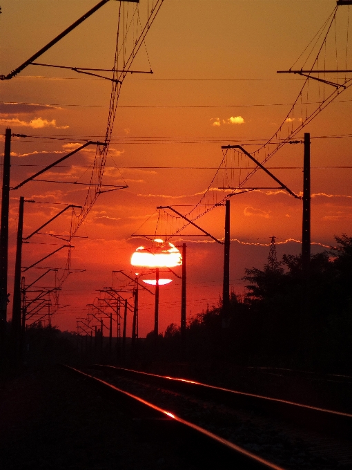 Paesaggio leggero cielo sole