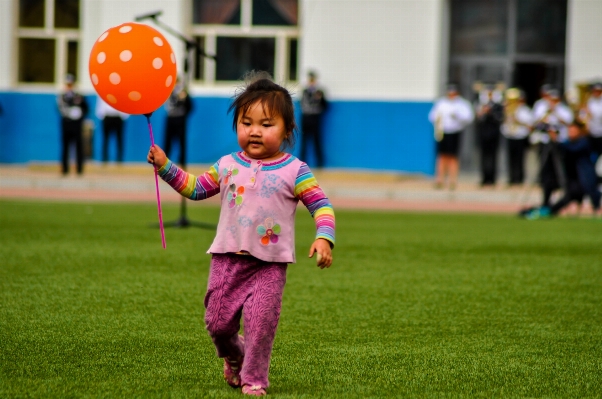 People girl play kid Photo