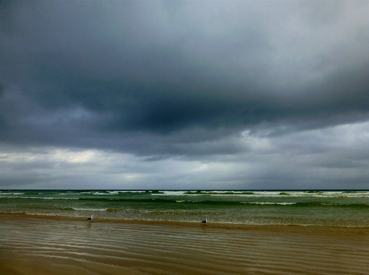 Foto Pantai laut pesisir cakrawala