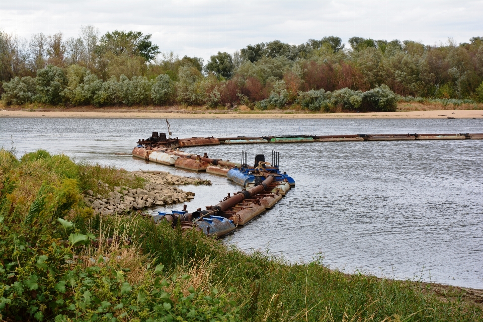 Boat tube lake river