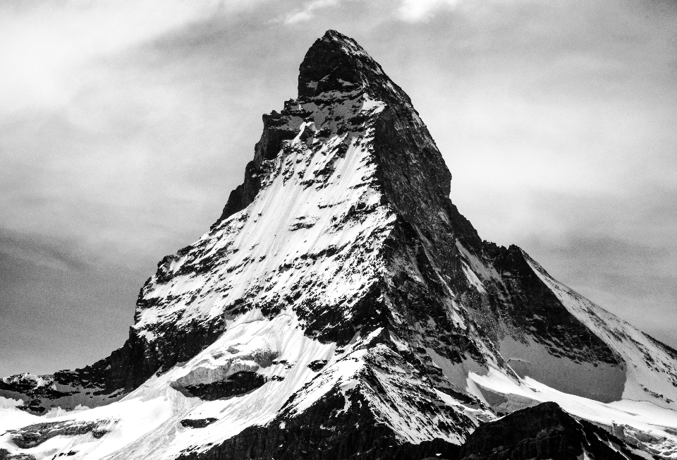 Nature rock mountain snow