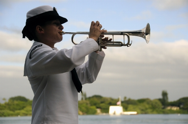 Water music sky woman Photo