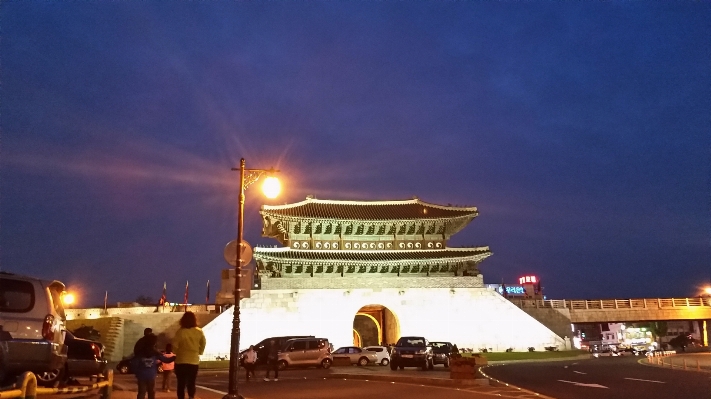 Night evening landmark view Photo