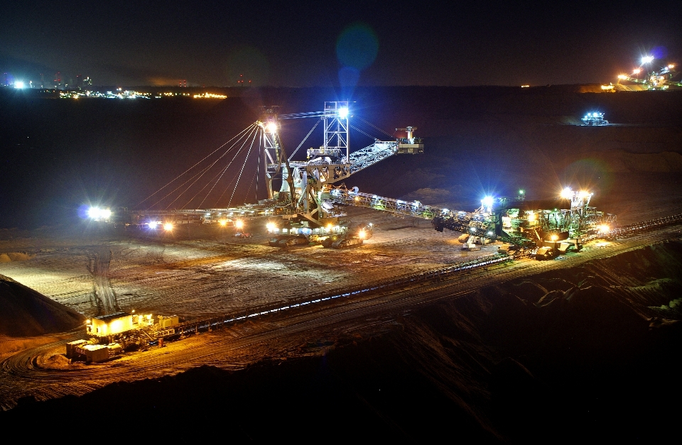 Licht technologie nacht abend