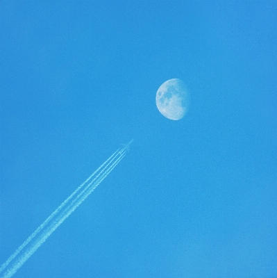 Foto Langit pesawat terbang penerbangan