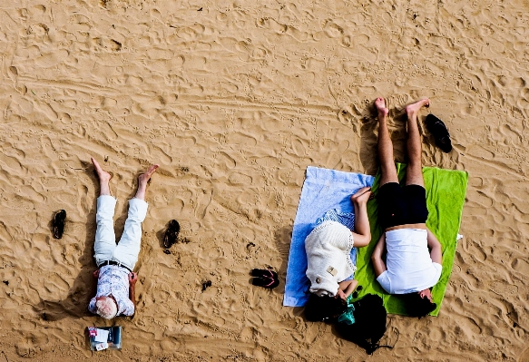 Man beach sand people Photo