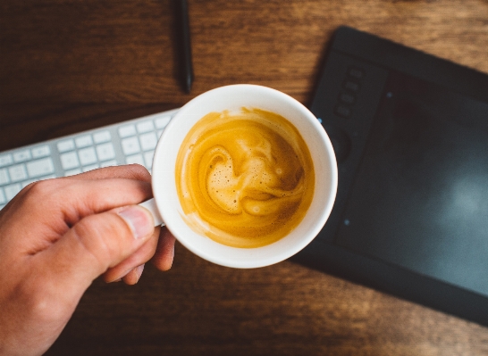 Coffee morning cup food Photo