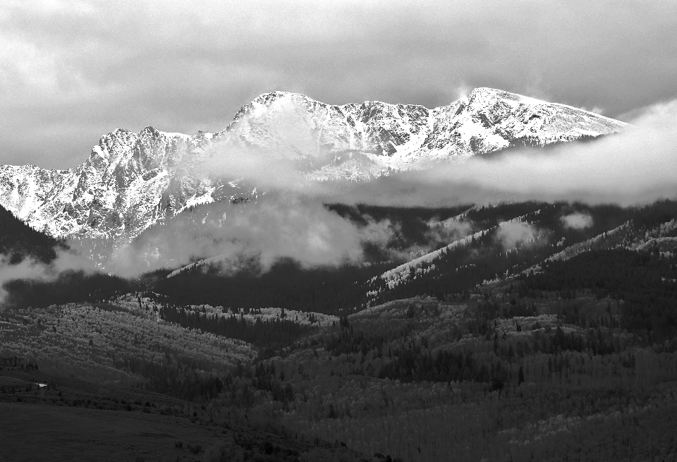 Landschaft natur berg schnee