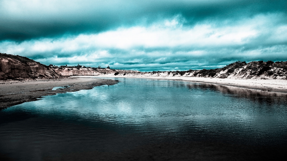 Landschaft meer küste wasser