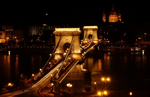 Light architecture bridge skyline Photo