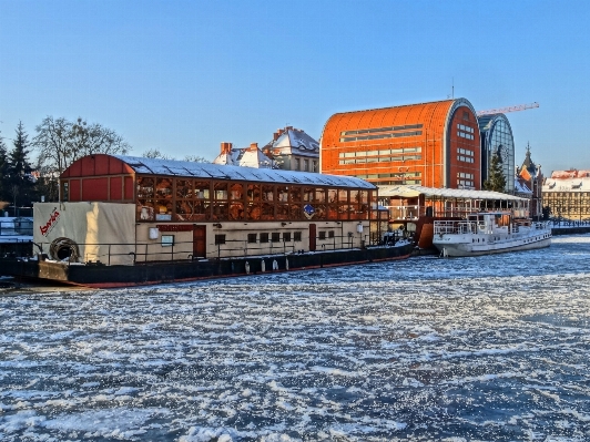 Sea winter architecture boat Photo