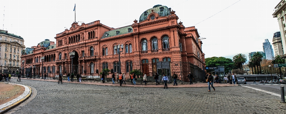 Fußgänger die architektur menschen straße Foto