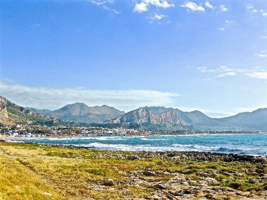 Beach landscape sea coast Photo