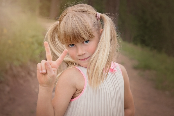 Nature person girl hair Photo