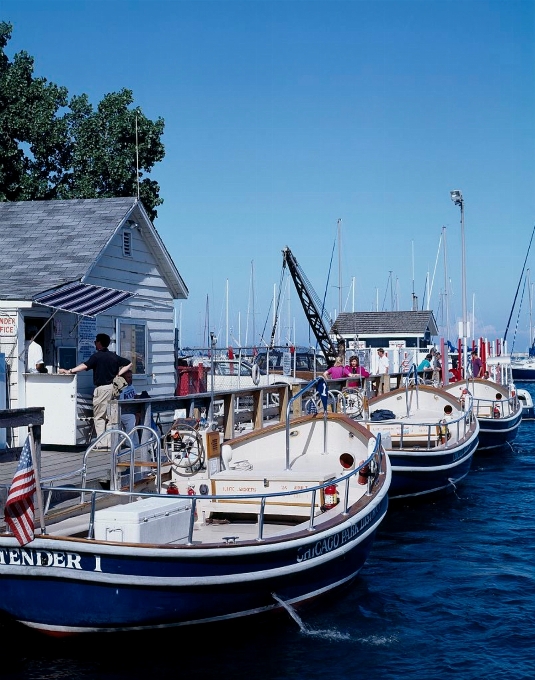 Sea dock boat ship