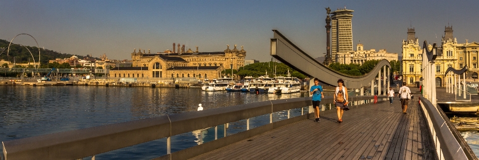 Meer dock promenade stadt