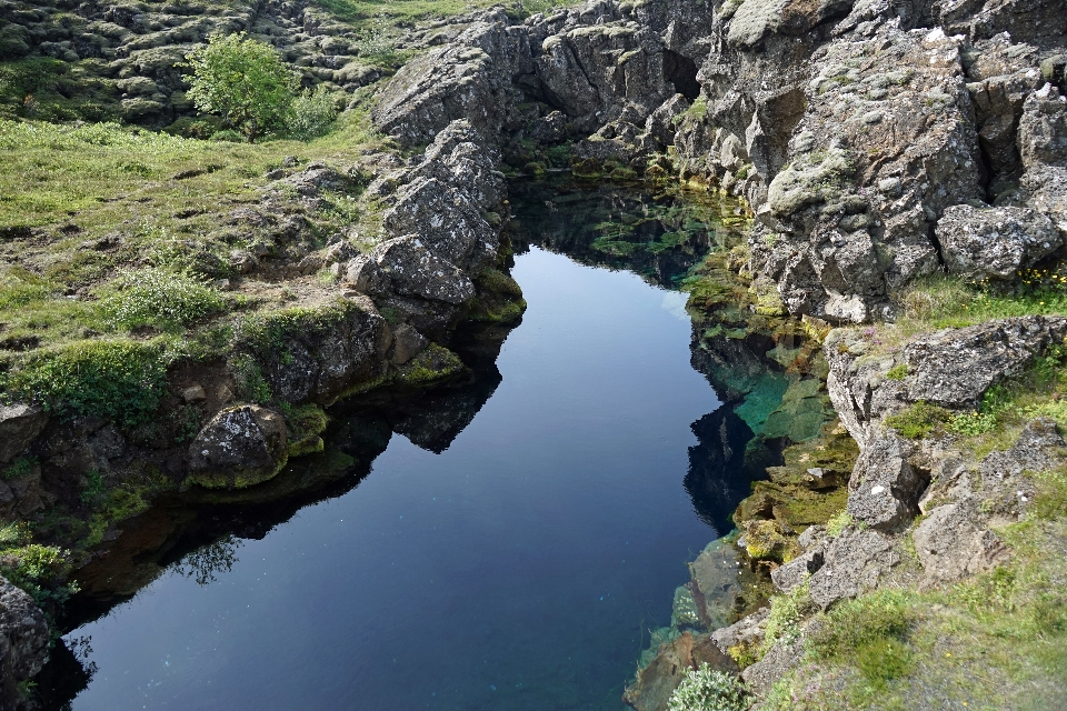 Landschaft küste wasser rock