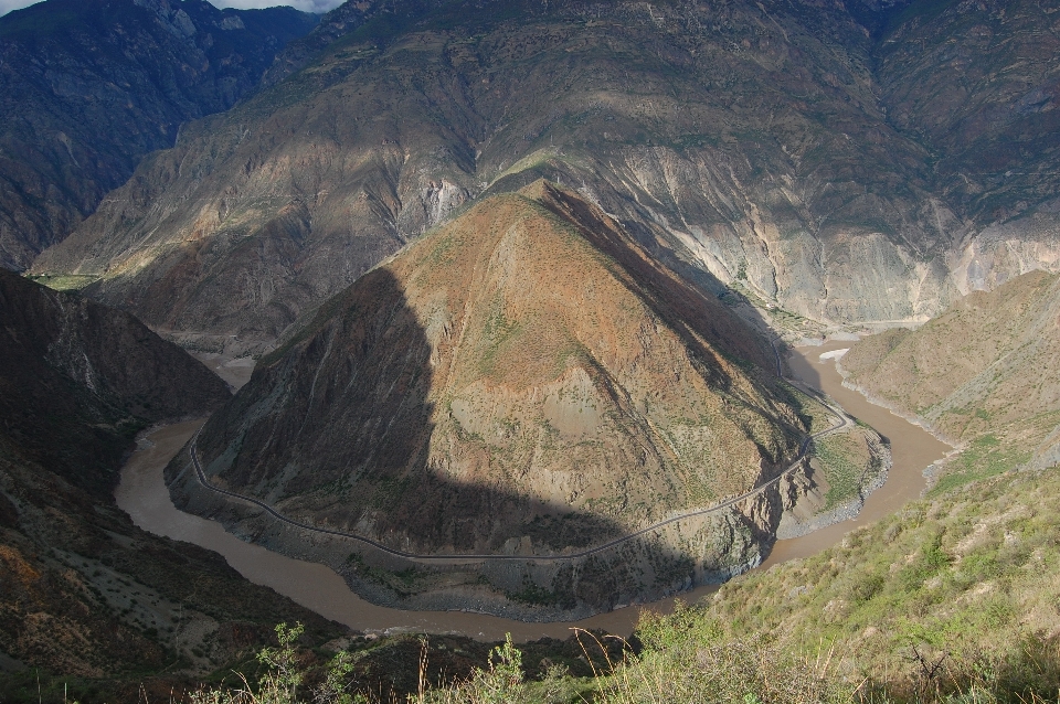 Air luar ruangan gunung lembah