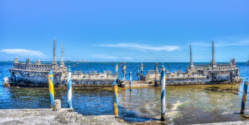 Foto Laut pesisir alam dock