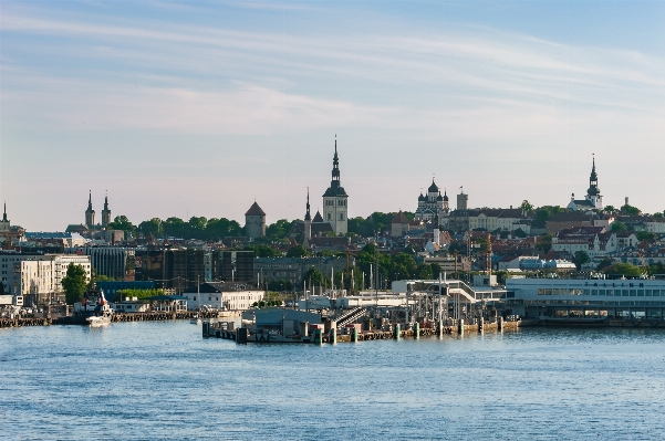 Landscape sea skyline view Photo