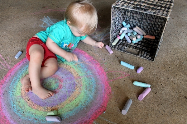 Creative play floor boy Photo