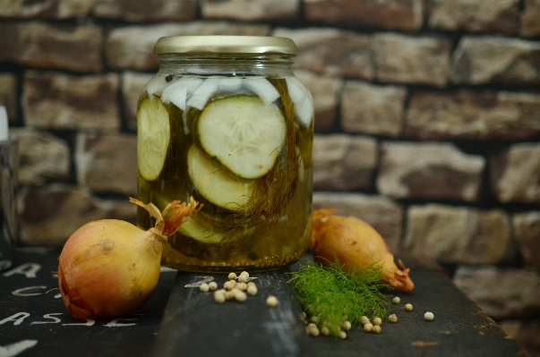 Plant fruit glass jar Photo