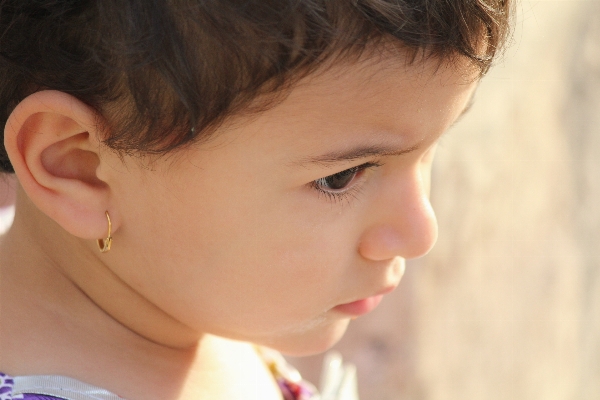 Person girl hair sunlight Photo