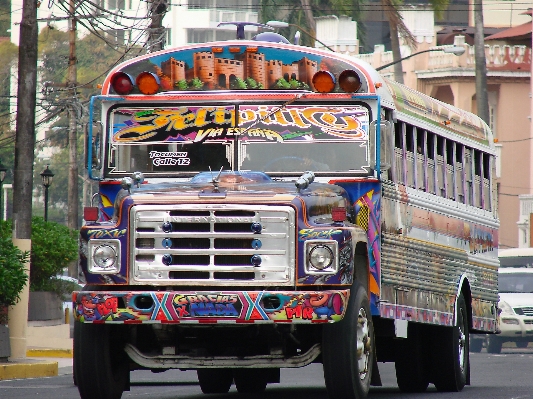 City transport truck vehicle Photo