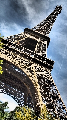 Architecture bridge skyline eiffel tower Photo