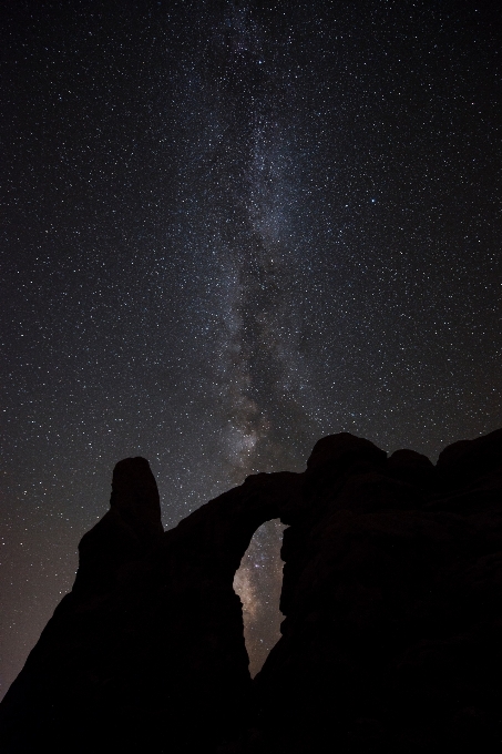 Landscape rock wilderness silhouette