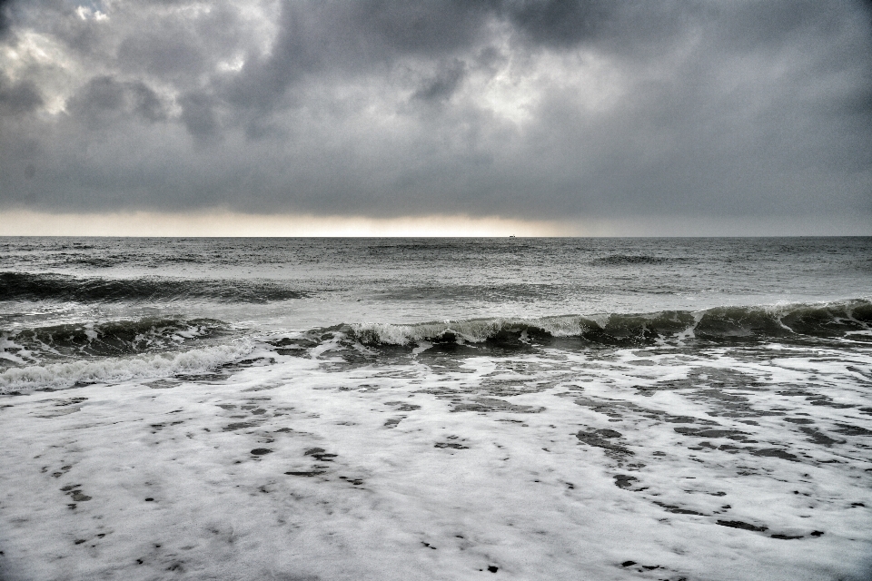 Beach landscape sea coast