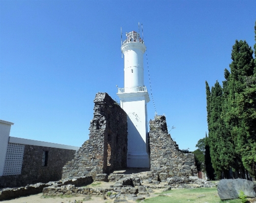 Foto Paesaggio faro vecchio torre