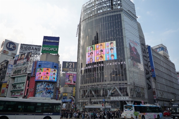 Architecture city skyscraper advertising Photo