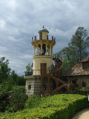 Building chateau paris tower Photo