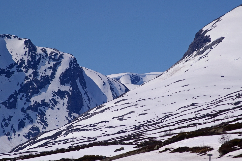 Landscape nature mountain snow