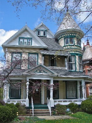 Foto Arquitectura mansión
 casa flor