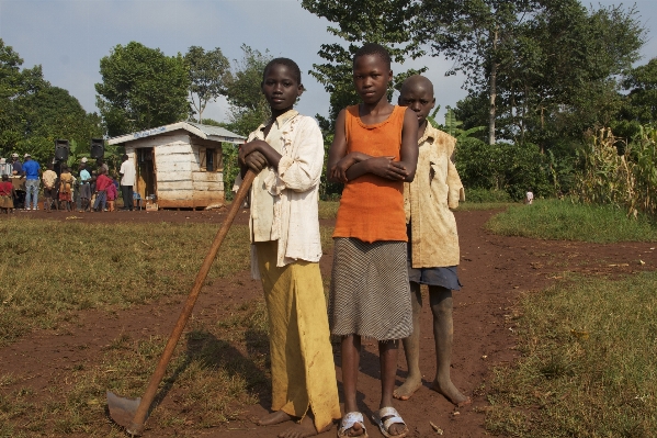 People field farming community Photo