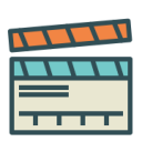 Clapperboard Icon