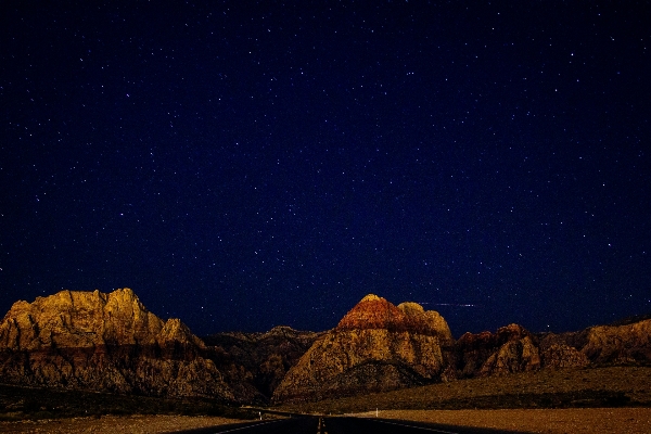 Horizon sky night star Photo