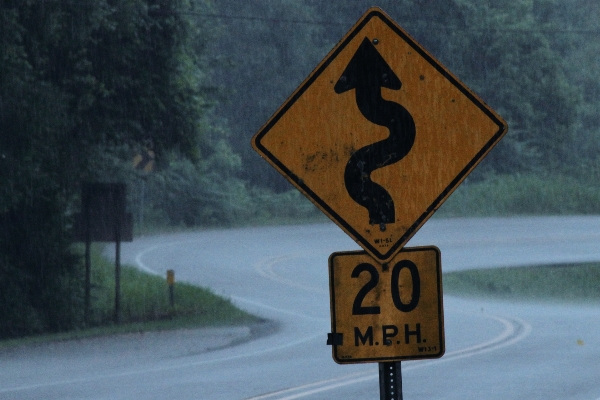 Snow driving sign weather Photo