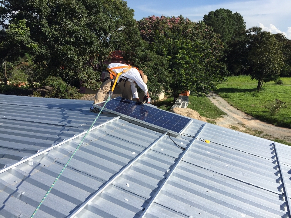 Toit énergie panneau solaire
 durabilité