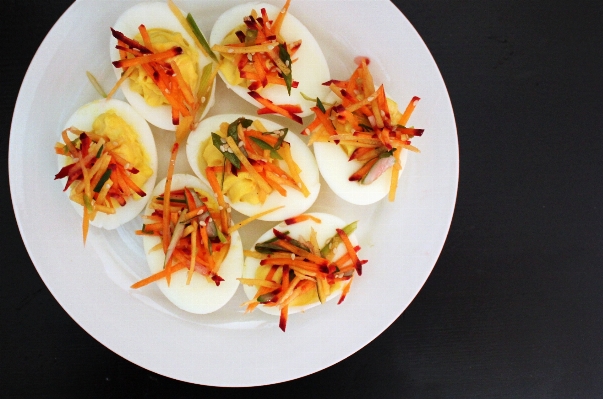 Cold flower celebration dish Photo