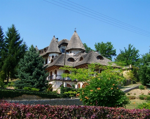 Architecture flower building village Photo